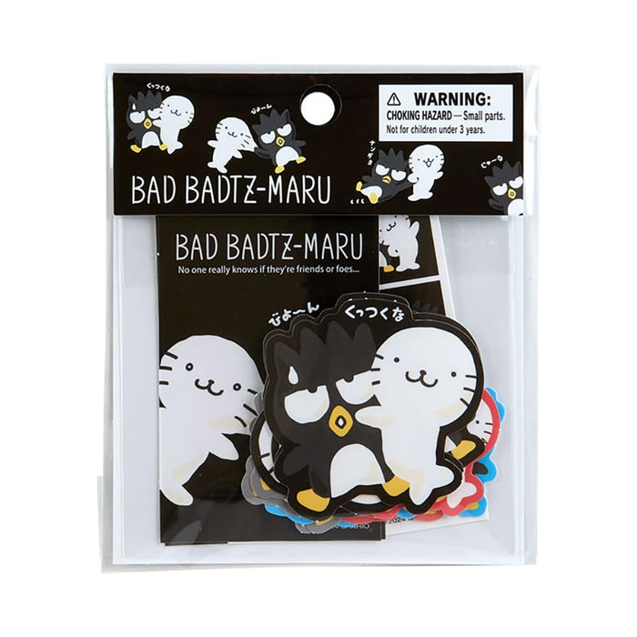 Sanrio Badtz-Maru Aufkleberset 14x11x0,5 cm - Das übliche Paar-Design