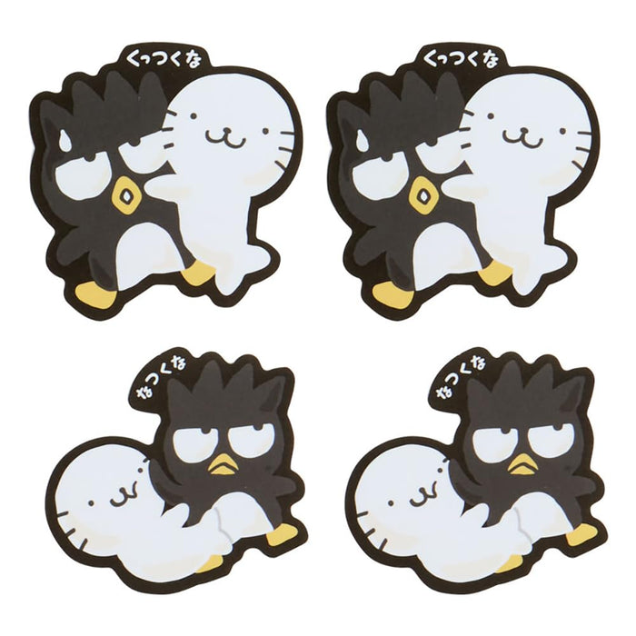 Sanrio Badtz-Maru Sticker Set 14x11x0.5 cm - The Usual Couple Design