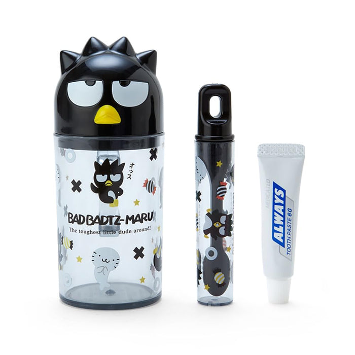 Sanrio Badtz-Maru Toothbrush and Cup Set 12x7x5 cm