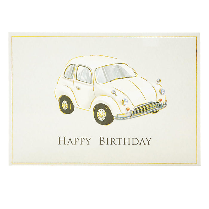 Sanrio Birthday Greeting Card with Car Design Overseas Shipping Available