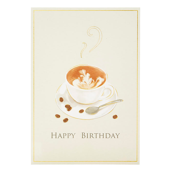 Sanrio Birthday Coffee Greeting Card with Overseas Shipping Bd191-3