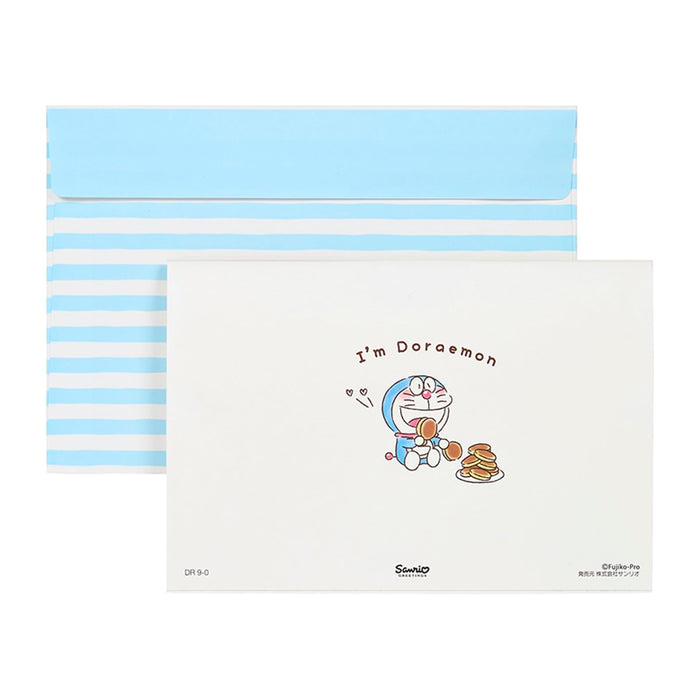 Sanrio Doraemon Birthday Card with Secret Gadgets and Envelope Included