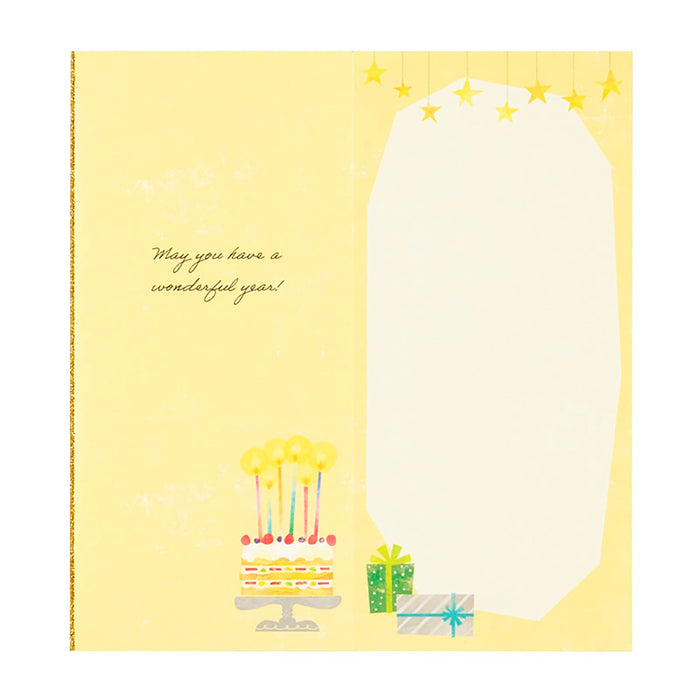 Sanrio Birthday Greeting Card Lots Of Candles Overseas Shipping Available