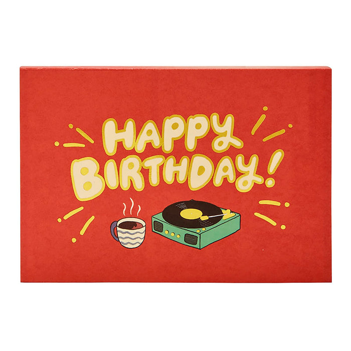 Sanrio Birthday Greeting Card with Record Room Design – Ships Internationally