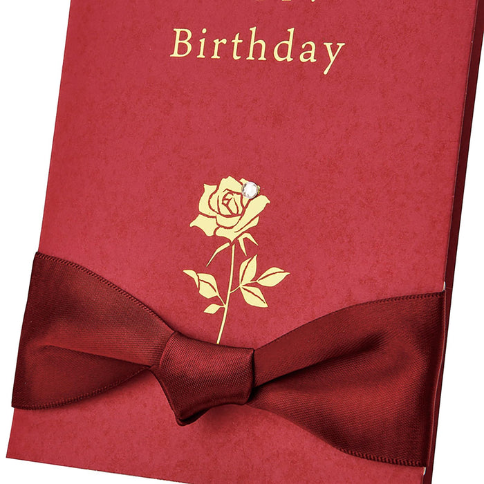 Sanrio Birthday Rose Greeting Card Bd186-3 with Overseas Shipping Available