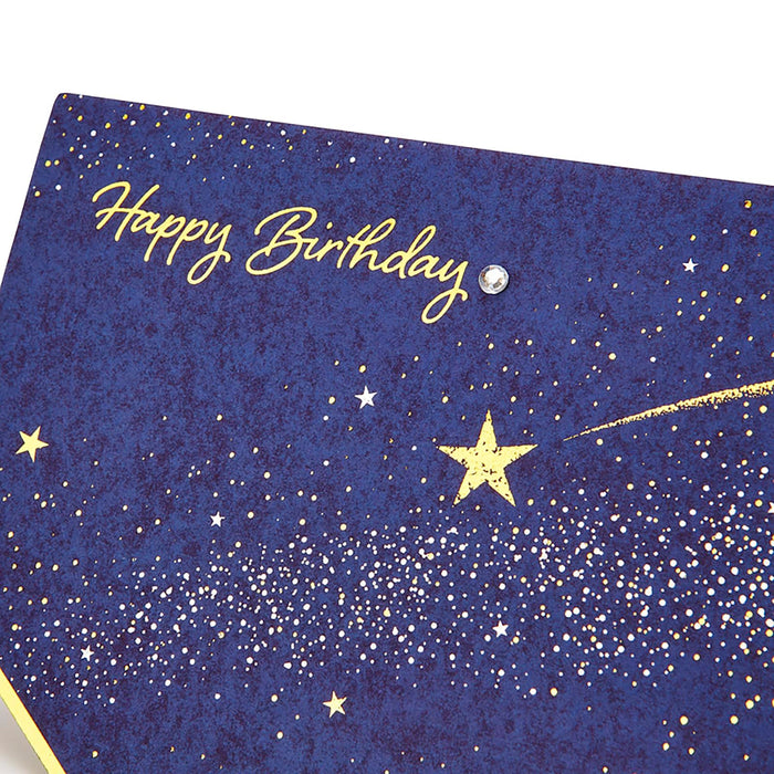 Sanrio Birthday Card Starry Sky Greeting Card Overseas Shipping Bd187-3