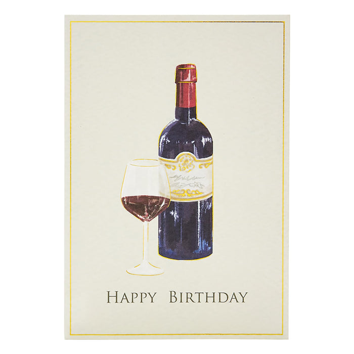 Sanrio Birthday Wine Greeting Card with Overseas Shipping Bd190-3 982261