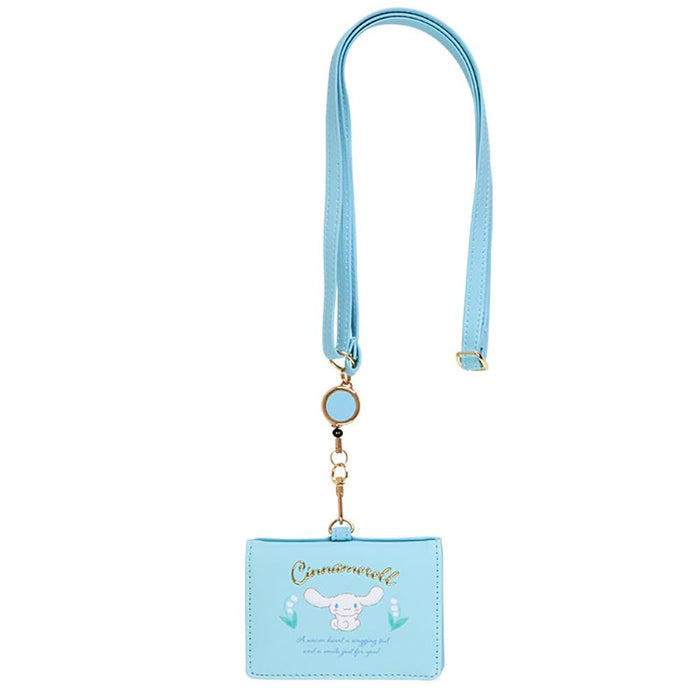 Étui pour carte d'identité à deux volets Sanrio Cinnamoroll 7,5 x 10,5 x 1,5 cm Accessoire personnel