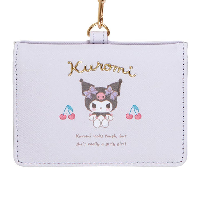 Sanrio Kuromi Card Case - Bi-Fold ID 7.5x10.5x1.5 cm Personal Accessories