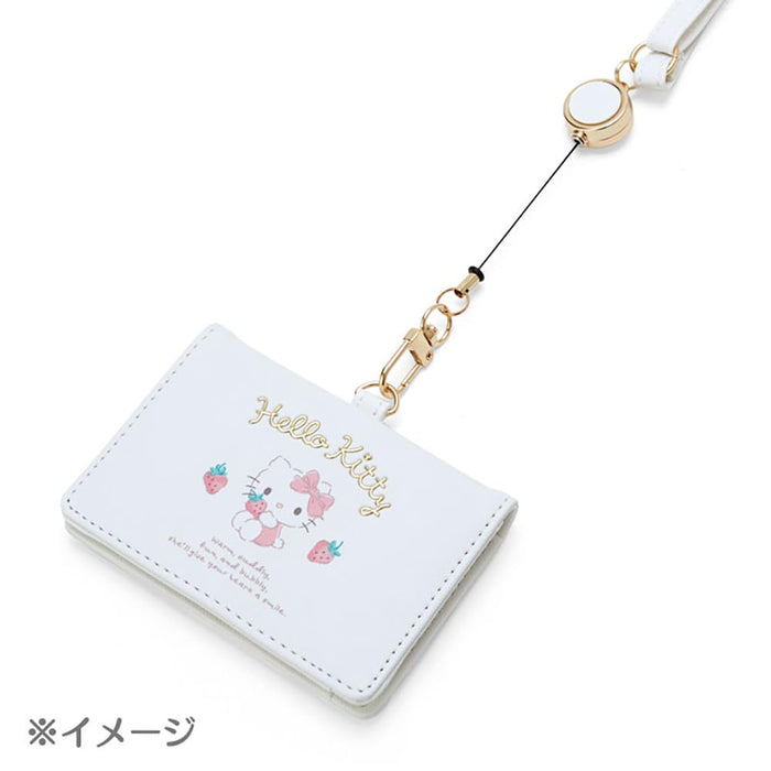 Étui pour cartes Sanrio My Melody, étui pour carte d'identité à deux volets, 7,5 x 10,5 x 1,5 cm, accessoire personnel