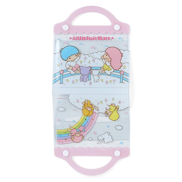 Coffret étui et mouchoir Sanrio Little Twin Stars - 13,5 x 1 x 13,7 cm