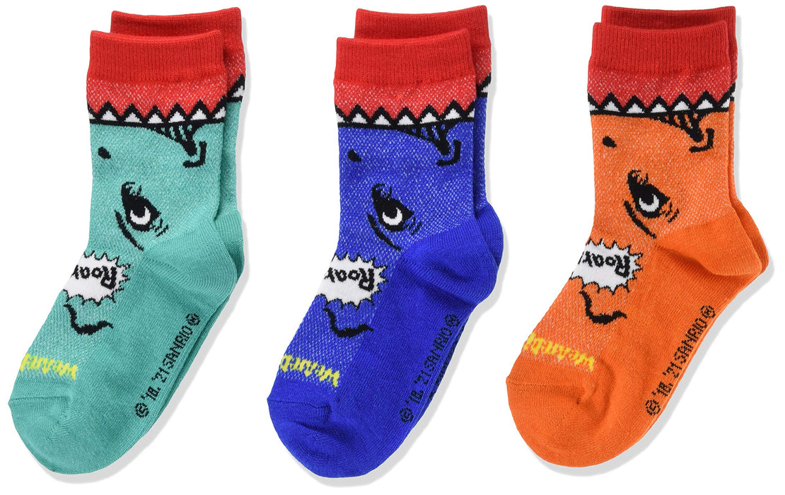 Sanrio Jungen Mehrfarbige Freizeitsocken 14-19Cm