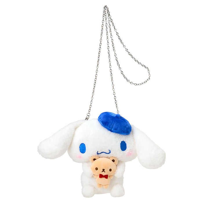 Sanrio Cinnamoroll Character-Shaped Shoulder Bag with Kuma-San Ages 3+