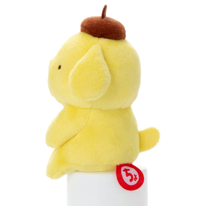 Takaratomy Arts Sanrio Pom Pom Purin Plush Toy 11Cm Chokkori-San Edition- Japan Figure Store - #1 Bring To You The Best Japanese Goods