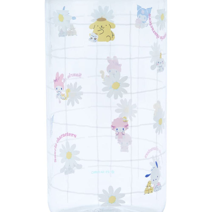 Sanrio Characters Klare Flasche mit Gänseblümchen-Design, 665959, 500 ml