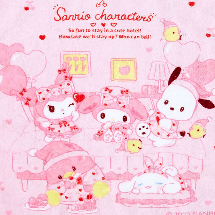 Serviette de toilette Sanrio avec motif amusant Hokans - Personnages Sanrio 821241