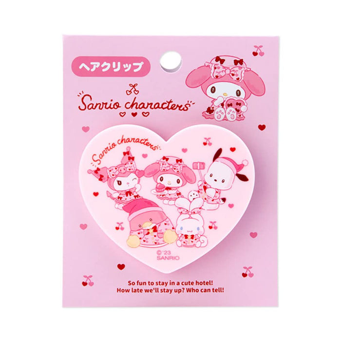 Sanrio herzförmige Haarspange, lustiges Hochans-Design, 832898