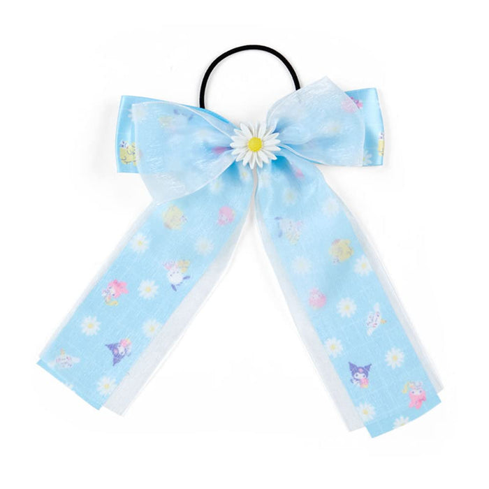 Élastique pour queue de cheval en ruban Daisy avec personnages de Sanrio, parfait pour la coiffure