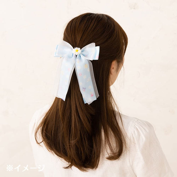 Sanrio Characters Daisy Ribbon Ponytail Holder Perfect for Hair Styling