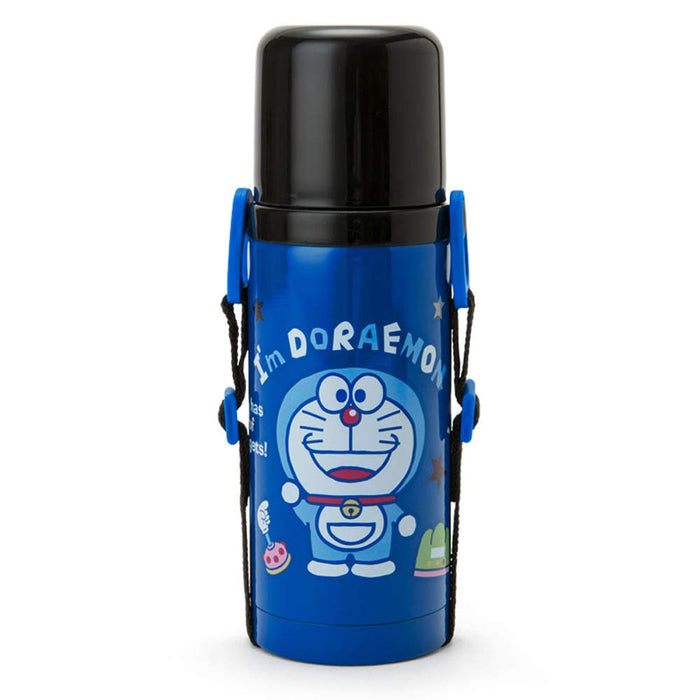 Sanrio Doraemon 380ml Kids Water Bottle - Stainless Steel Thermal 2-Way