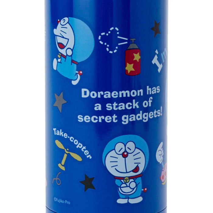 Sanrio Doraemon 380 ml Kinder-Wasserflasche – Edelstahl, 2-Wege-Thermo