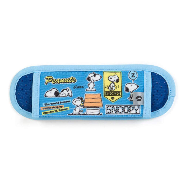 Sanrio Snoopy Trinkflaschenhülle für Kinder, 20,5 x 0,5 x 7 cm, blau, gepolstert, waschbar