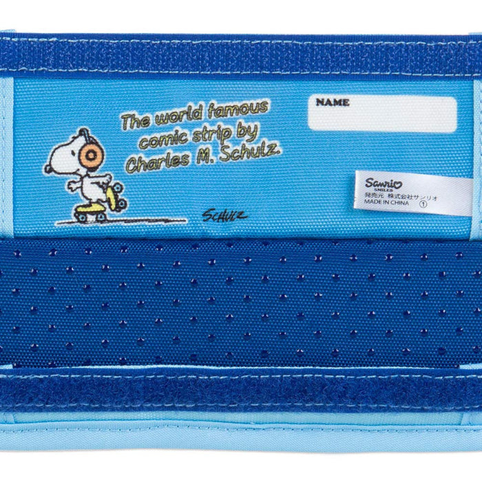 Sanrio Snoopy Trinkflaschenhülle für Kinder, 20,5 x 0,5 x 7 cm, blau, gepolstert, waschbar