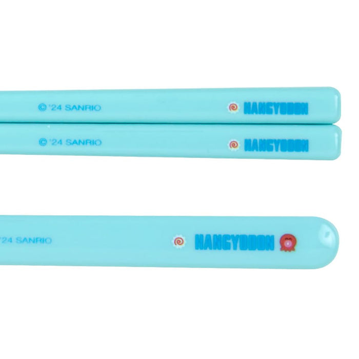 Sanrio Hangyodon Chopsticks and Spoon Set - 18.8cm New Life Lunch Goods