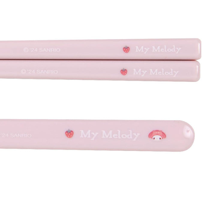 Sanrio My Melody Chopsticks and Spoon Set 1.8 x 18.8 cm - New Life Lunch Goods