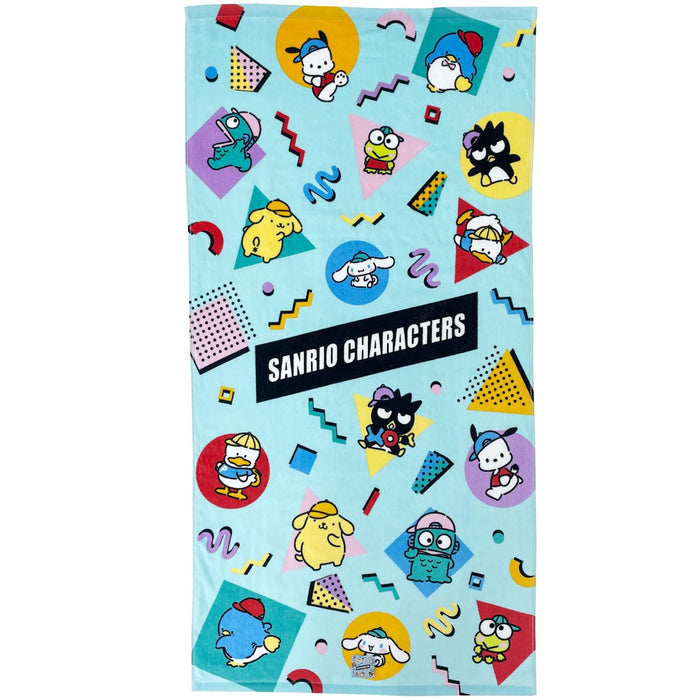 Sanrio 60x120cm Badetuch Zimt Pochacco Hangyodon Street Design