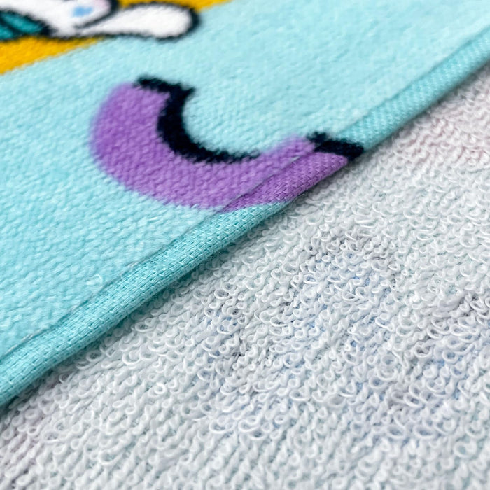 Sanrio Face Towel 34x75cm Cinnamon Pochacco Hangyodon Street Collection