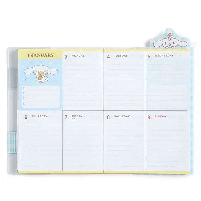 Agenda Sanrio Cinnamoroll 2022 A6 avec marque-page