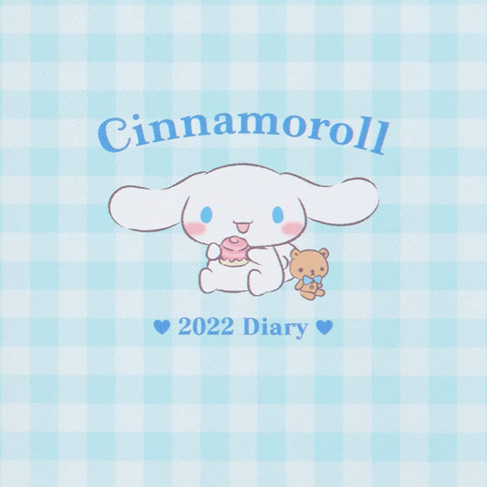 Sanrio Cinnamoroll 2022 A6 Tagebuch mit Lesezeichen