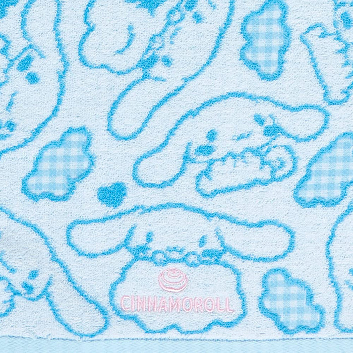 Sanrio Cinnamoroll Antibacterial Deodorizing Face Towel Silver 801127