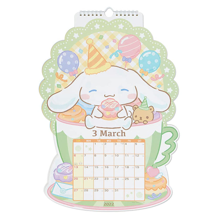 Sanrio Cinnamoroll gestanzter Kalender 2022 748650