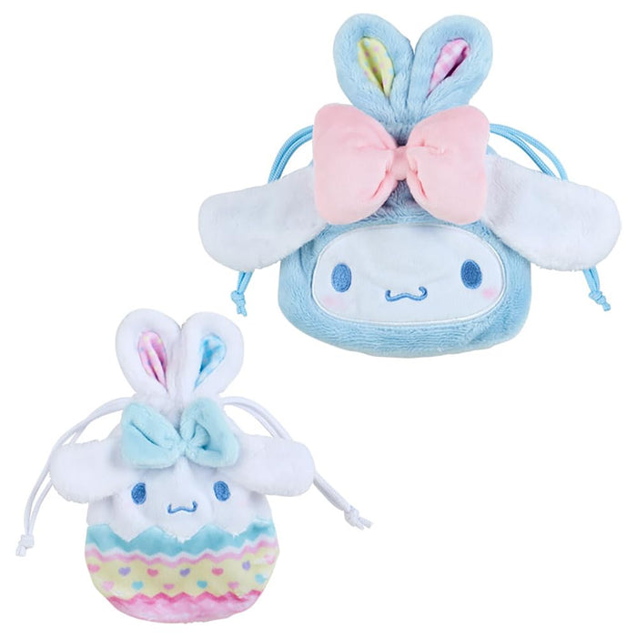 Lot de 2 sacs à cordon Sanrio Cinnamoroll – Lapin de Pâques 23x24x3 cm