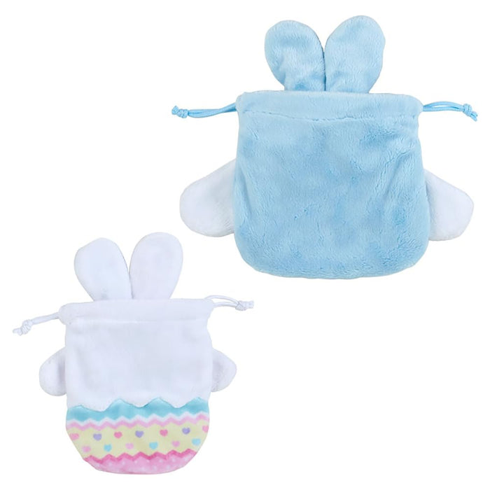 Sanrio Cinnamoroll Kordelzugbeutel 2er Set – Osterhase 23x24x3 cm