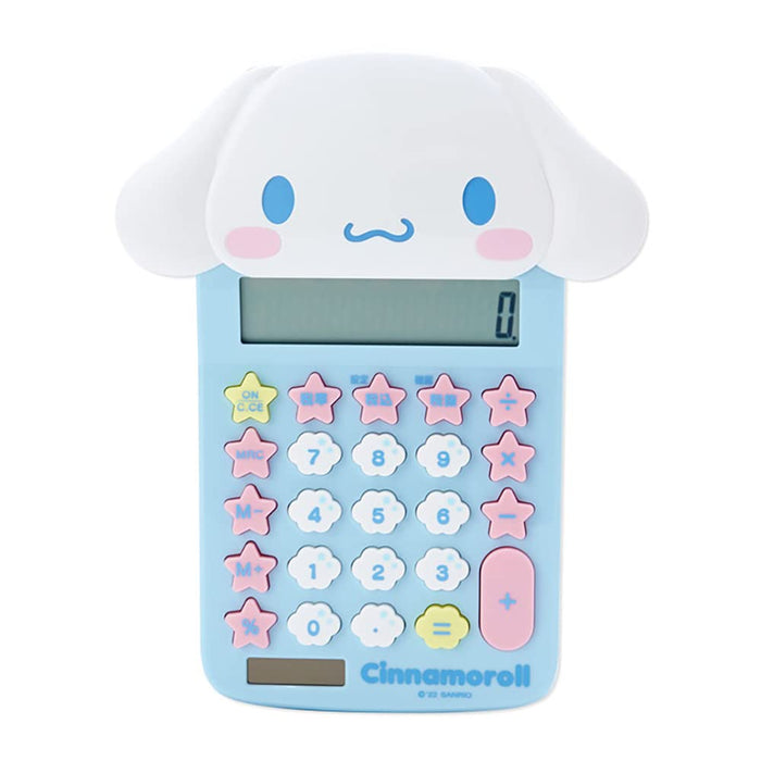 Calculatrice de clés de visage Sanrio Cinnamoroll avec manuel et garantie 633925