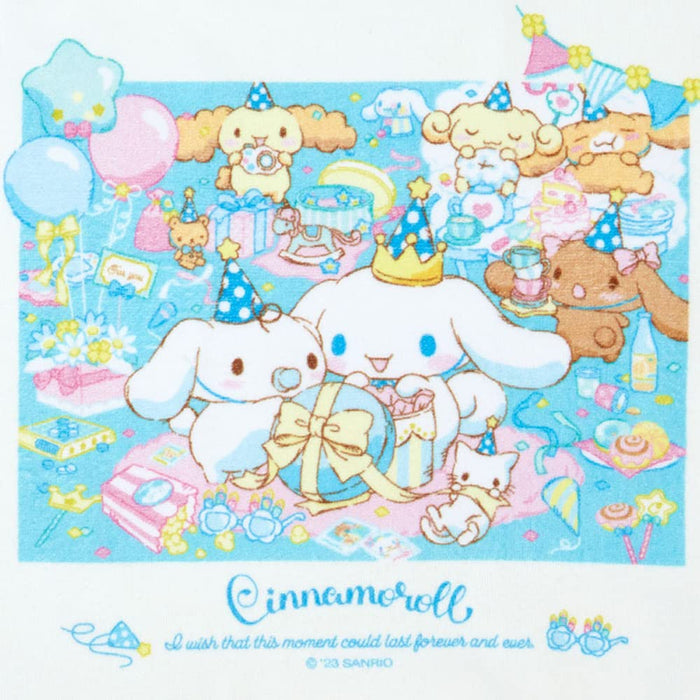 Sanrio Cinnamoroll Handtuch After Party 965669, weicher Plüsch, 100 % Baumwolle