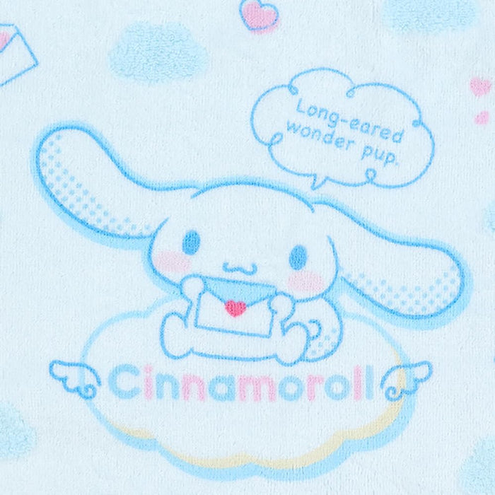 Sanrio Cinnamoroll Hand Towel 36x34cm Soft Cotton Character Design