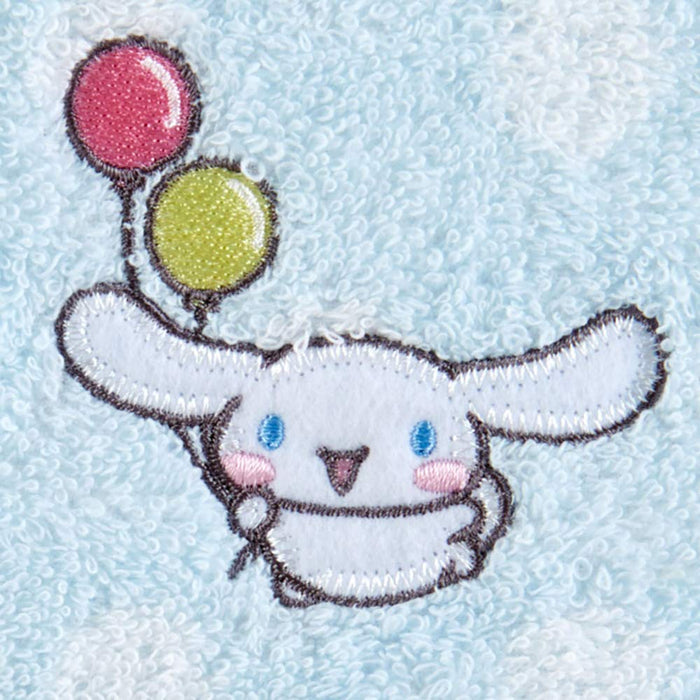 Serviette de toilette Imabari Cinnamoroll de Sanrio, motif à pois, douce et absorbante