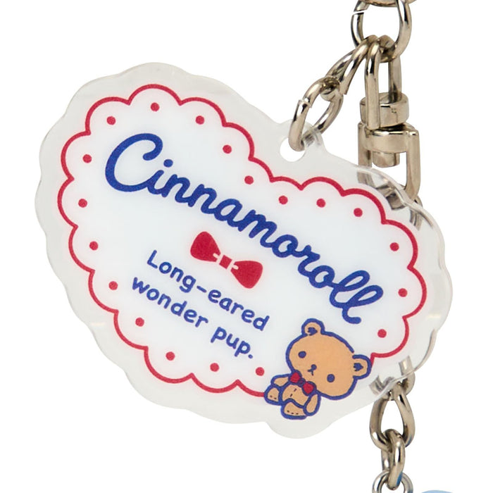 Sanrio Cinnamoroll Keychain with Kuma San - Cute Collectible Accessory