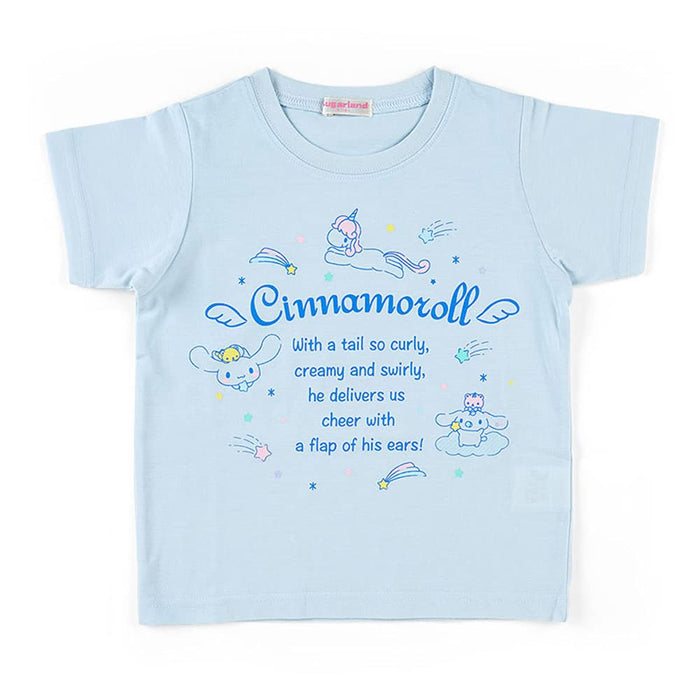 T-shirt Sanrio Cinnamoroll pour enfants Bleu 110 cm - Confortable et adorable