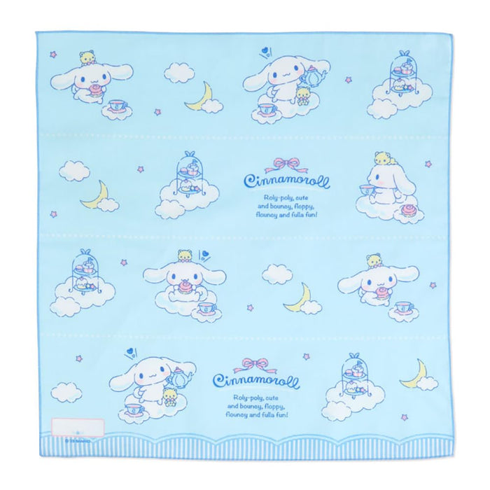 Lot de 3 serviettes à déjeuner Sanrio Cinnamoroll pour enfants et adultes