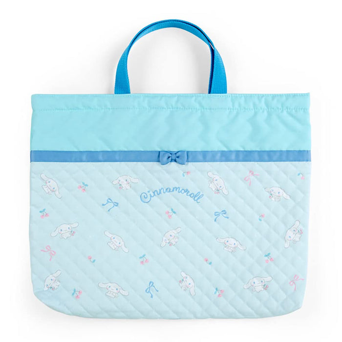 Sanrio Cinnamoroll Quilted Lesson Bag Durable Stylish Tote for Kids