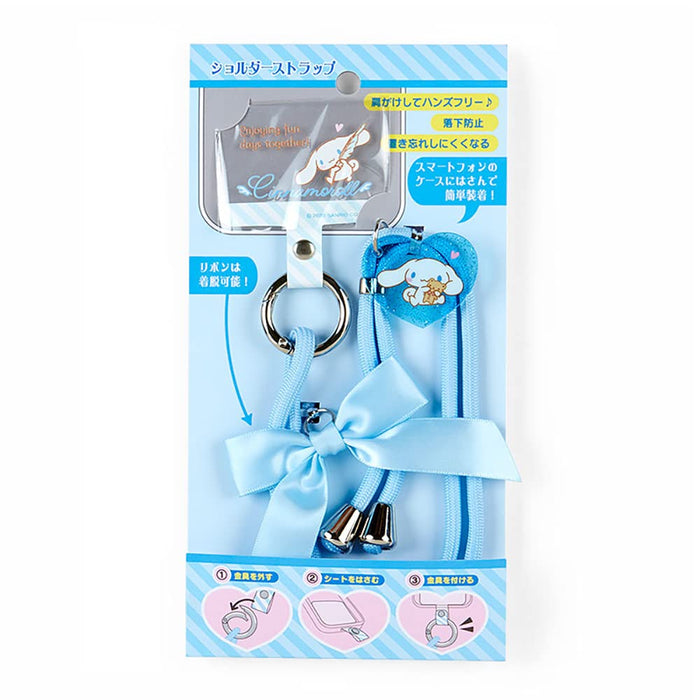 Sanrio Cinnamoroll Schultergurt 856371 – Süßes und langlebiges Sanrio-Accessoire