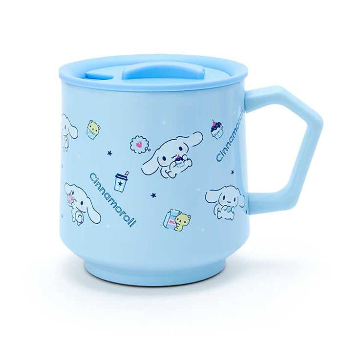 Sanrio Cinnamoroll Edelstahlbecher mit Deckel, 340 ml, langlebig und süß