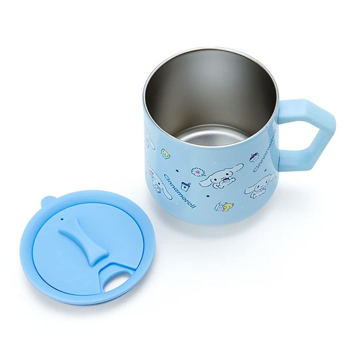 Tasse en acier inoxydable Sanrio Cinnamoroll avec couvercle 12 oz Durable et mignon