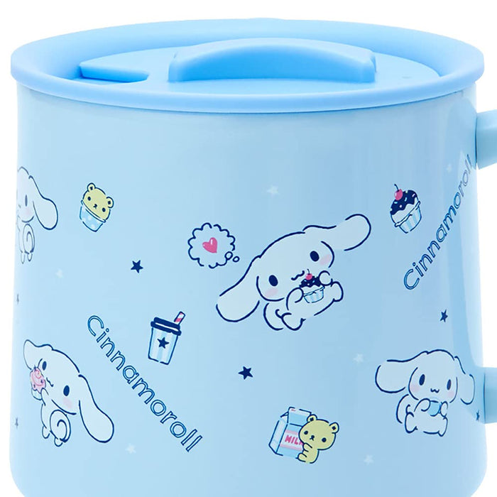 Tasse en acier inoxydable Sanrio Cinnamoroll avec couvercle 12 oz Durable et mignon