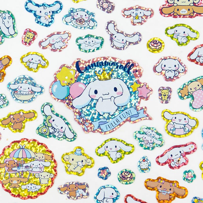 Pack d'autocollants Sanrio Cinnamoroll 862037 – Décoration mignonne et colorée pour le scrapbooking